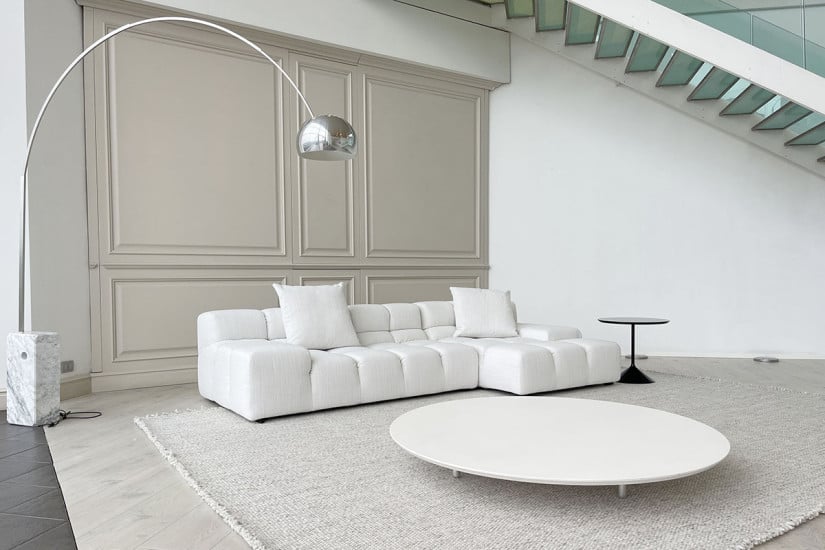 Tufty-Time White Fabric Sofa (Expo Offer) B&B Italia - 2