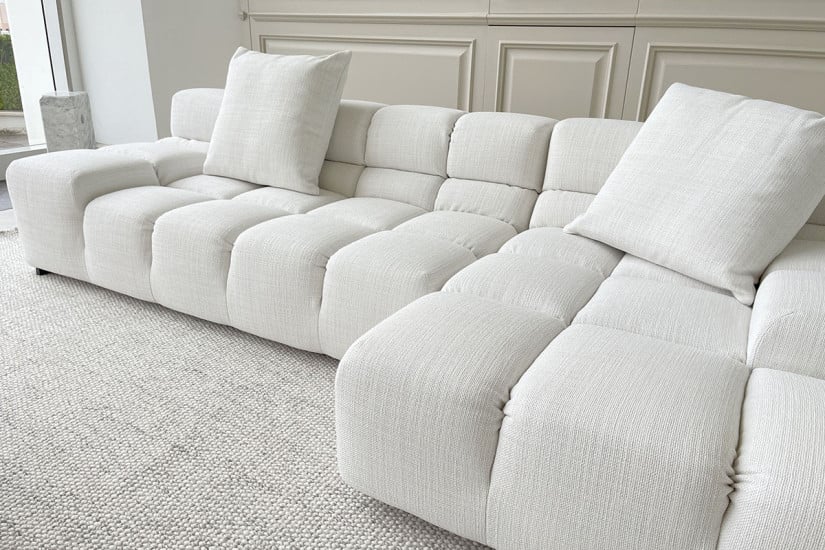 Tufty-Time White Fabric Sofa (Expo Offer) B&B Italia - 4