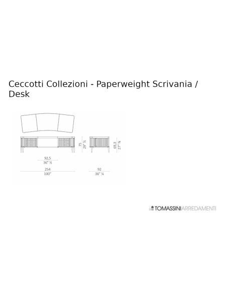Bureau Paperweight Ceccotti Collezioni - 5