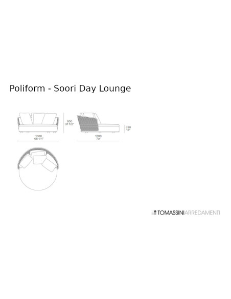 Salon de jour Soori Poliform - 5
