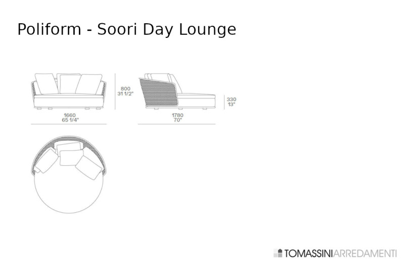 Salon de jour Soori Poliform - 5