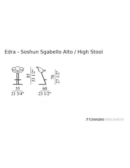 Soshun Stool Edra - 6