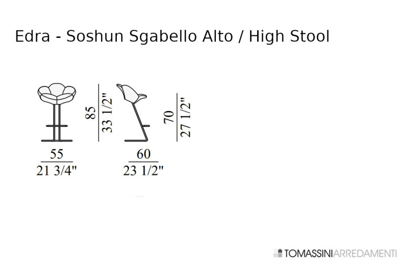 Tabouret Soshun Edra - 6