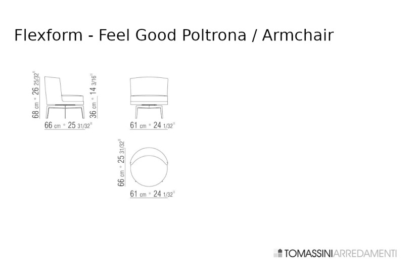 Poltrona Feel Good Flexform - 7