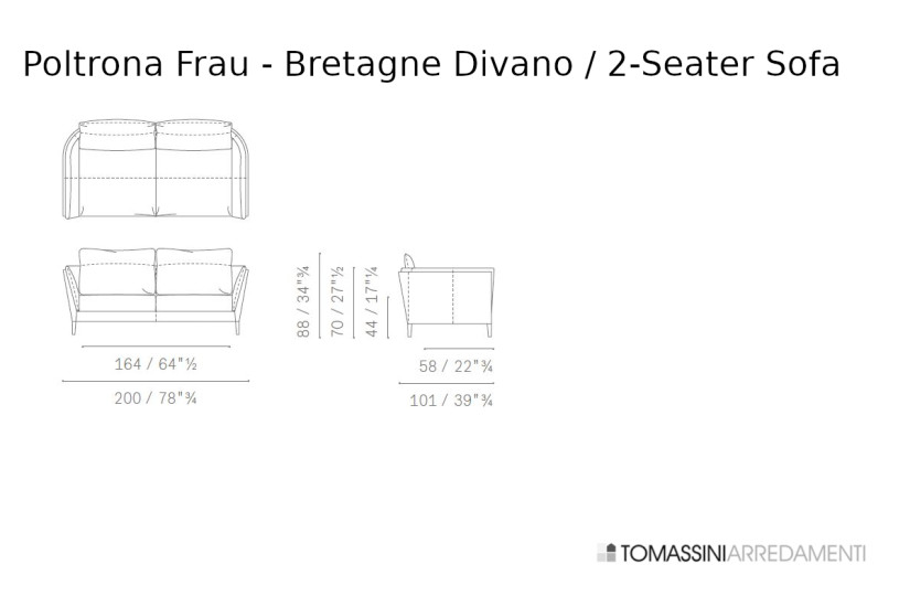Canapé Bretagne Poltrona Frau - 8