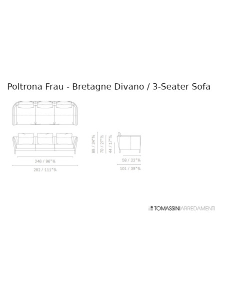 Divano Bretagne Poltrona Frau - 9