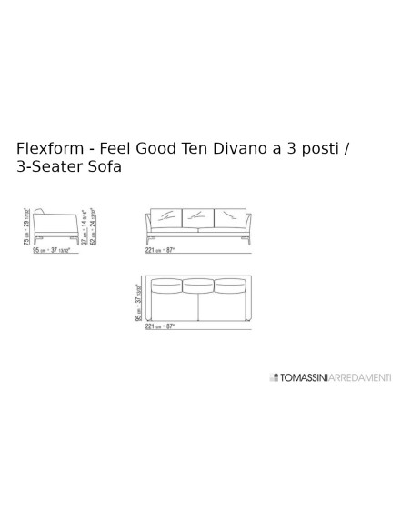 Canapé Feel Good Ten Flexform - 5