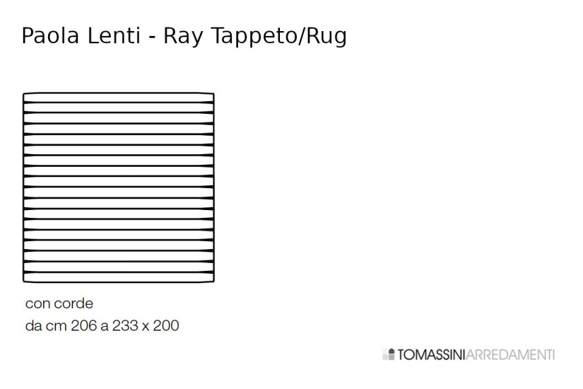 Tapis d'extérieur Ray Paola Lenti - 8