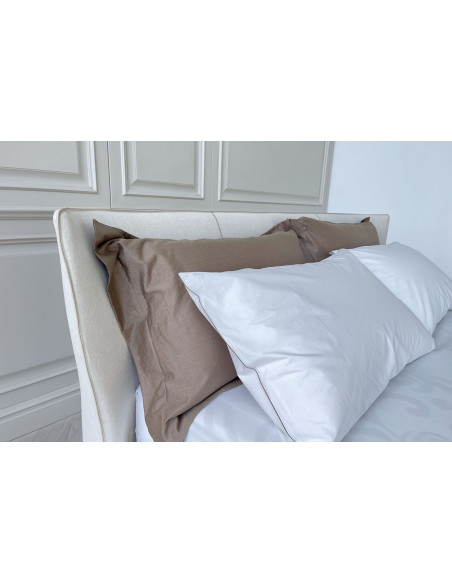 Lit Alys 10 en tissu beige (Offre Expo) - 4