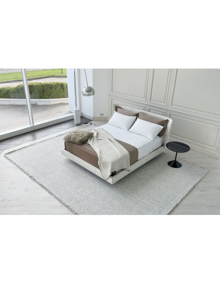 Lit Alys 10 en tissu beige (Offre Expo) - 6