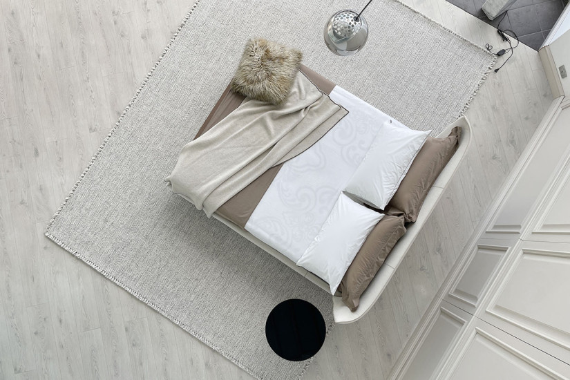 Lit Alys 10 en tissu beige (Offre Expo) - 7