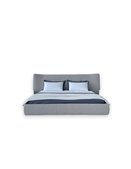 Rever Grey Fabric Bed (Expo Offer) Poliform - 7