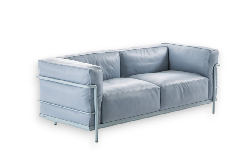 Divan LC3 Fauteuil Grand Confort, grand modèle Cassina - 3