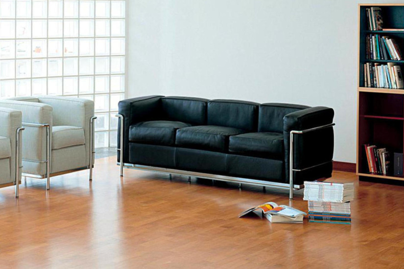 Divan LC2 Fauteuil Grand Confort, petit modèle Cassina - 4