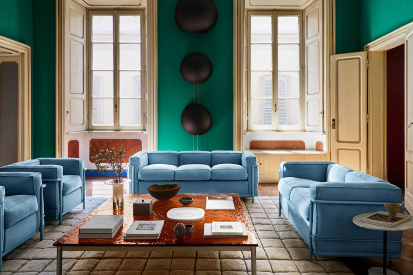 Divano LC2 Fauteuil Grand Confort, petit modèle Cassina - 3