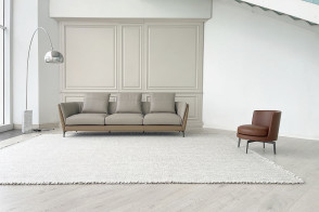 Divano Bretagne in pelle marrone (Offerta Expo)  - 8 2