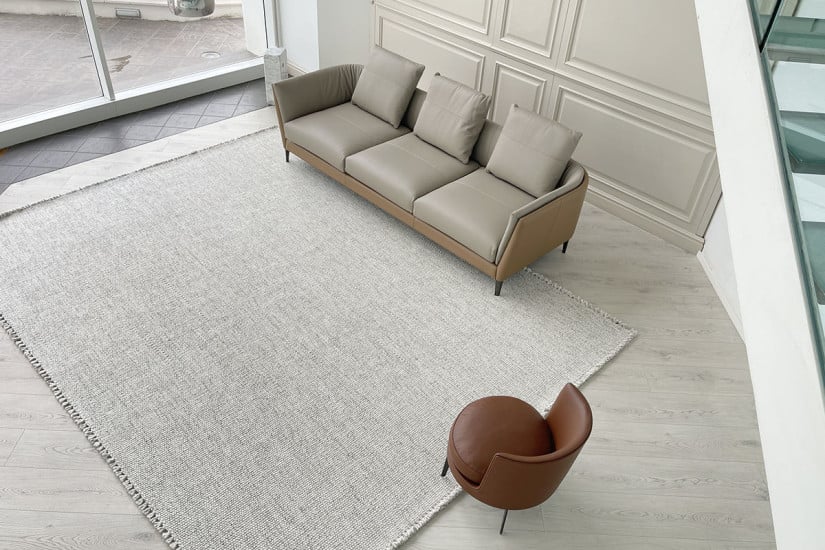 Divano Bretagne in pelle marrone (Offerta Expo)  - 5