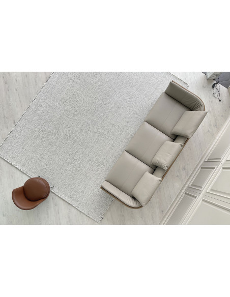 Divano Bretagne in pelle marrone (Offerta Expo)  - 6