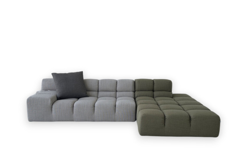 Divano Tufty-Time verde e grigio (Offerta Expo) B&B Italia - 7