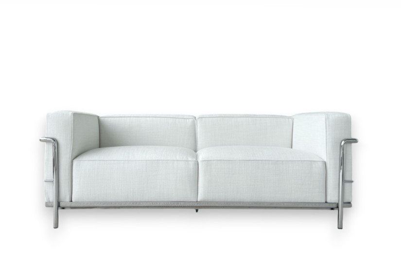 Divan LC3 Fauteuil Grand Confort, Grand Modèle blanc (Offre Expo) Cassina - 6