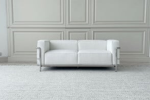 Divan LC3 Fauteuil Grand Confort, Grand Modèle blanc (Offre Expo) Cassina - 6 2