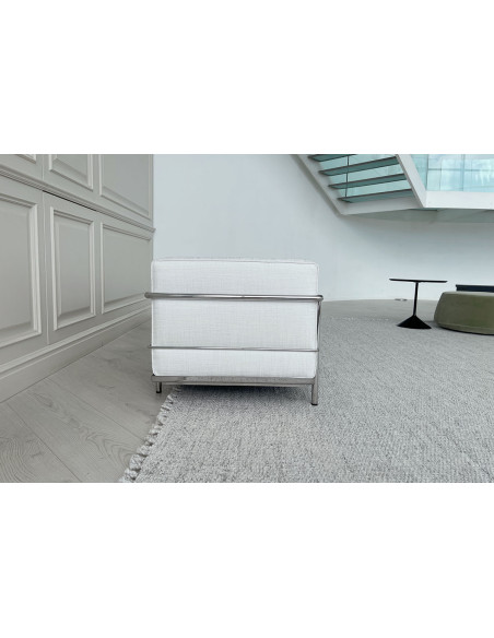 Divano LC3 Fauteuil Grand Confort, Grand Modèle bianco (Offerta Expo) Cassina - 9