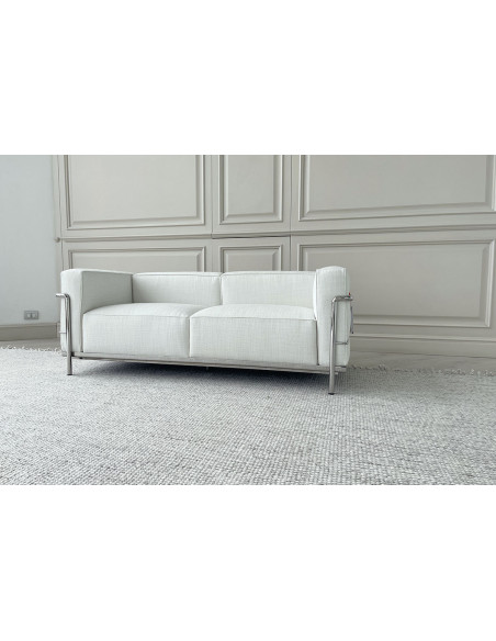 Divano LC3 Fauteuil Grand Confort, Grand Modèle bianco (Offerta Expo) Cassina - 10