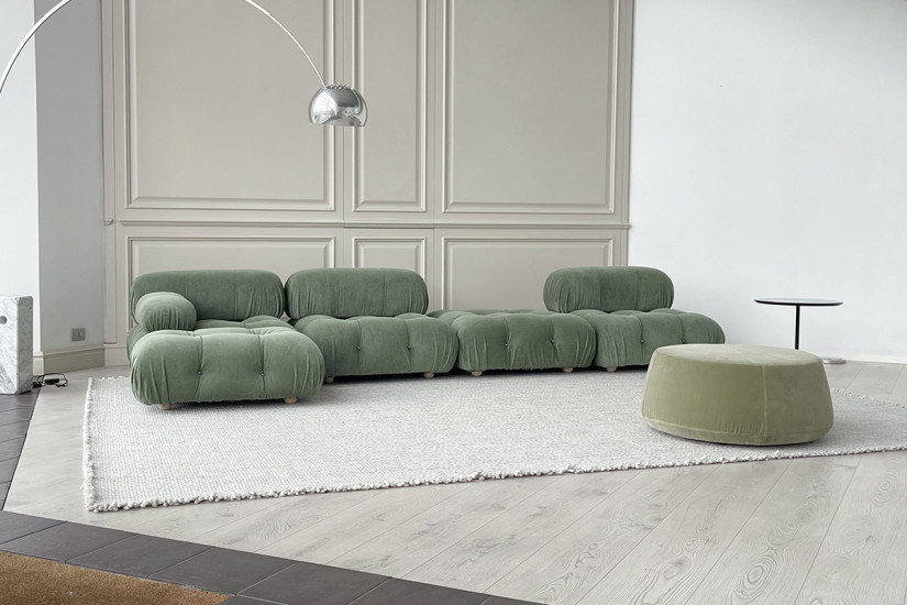 Divano Camaleonda 4 posti verde (Offerta Expo) B&B Italia - 5