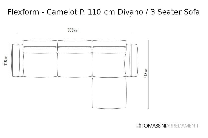 Divano Camelot Flexform - 8
