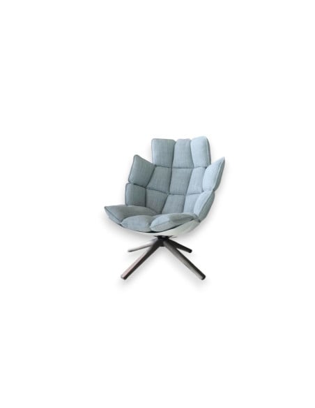 Poltrona Husk in tessuto grigio (Offerta Expo) B&B Italia - 5