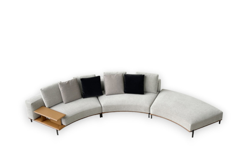 Divano Brera curvo (Offerta Expo) Poliform - 7