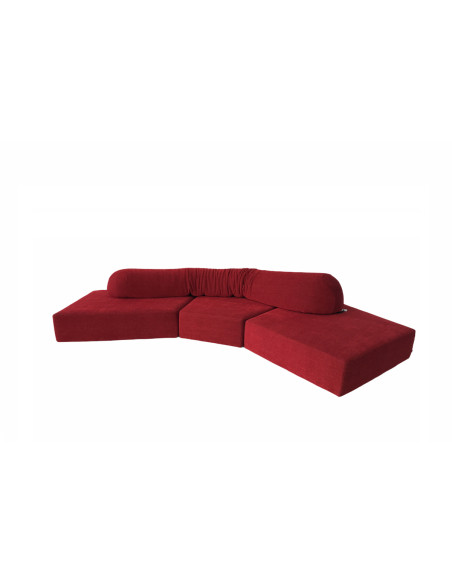 On The Rocks Red Fabric Sofa (Expo Product) Edra - 6