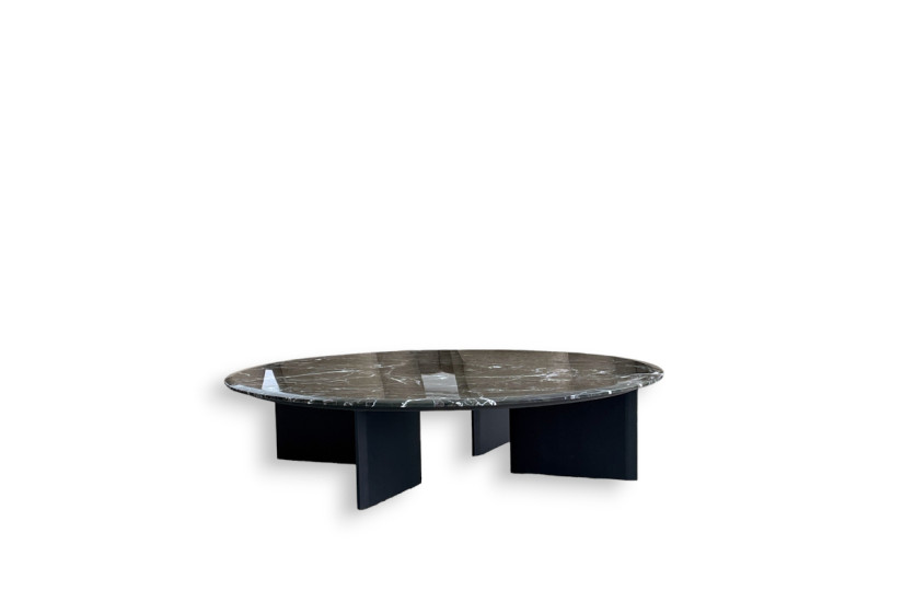 Table Mush en marbre vert (Offre Expo) Poliform - 7