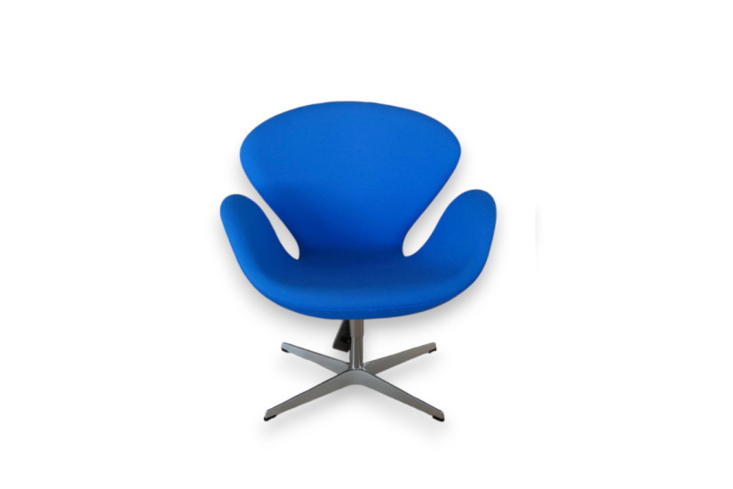 Fauteuil Swan bleu (Offre Expo) Fritz Hansen - 1