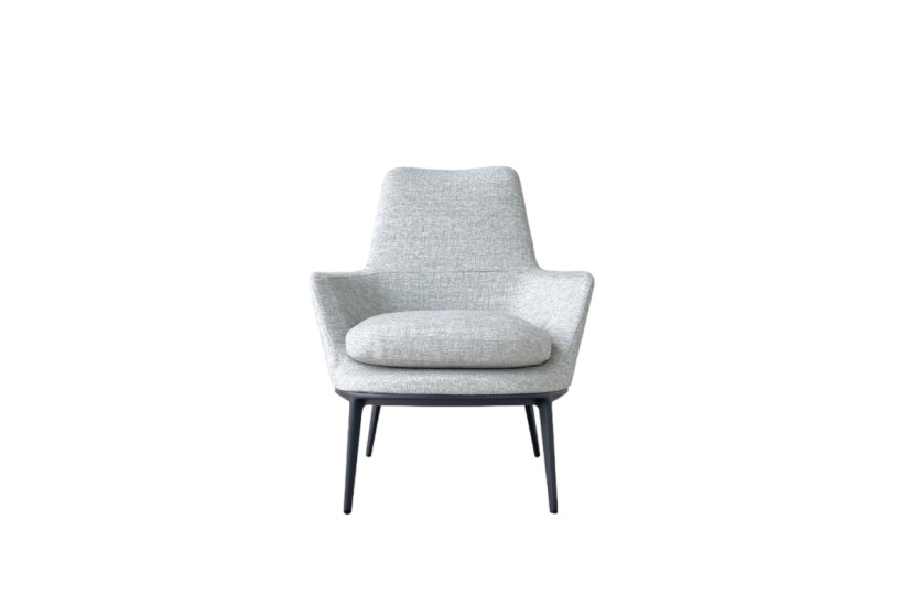 Caratos Gray Fabric Armchair (Expo Offer) Maxalto - 6