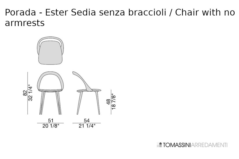 Sedia Ester Porada - 8