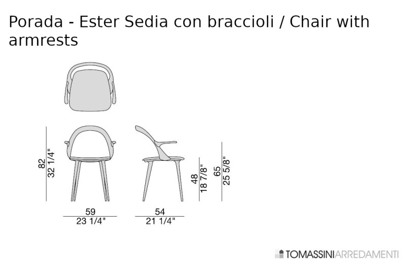 Sedia Ester Porada - 9