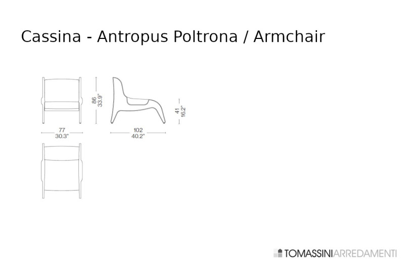 Poltrona Antropus Cassina - 7
