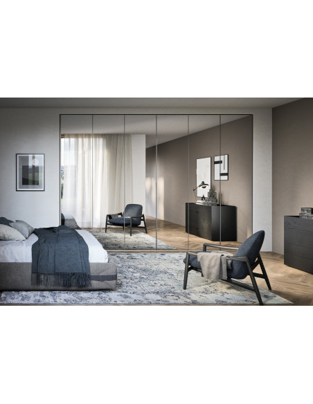 Armadio ante battenti Crystal Novamobili - 2