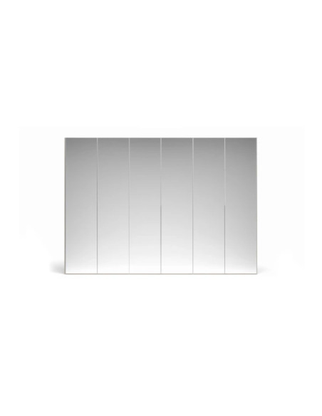 Crystal hinged doors wardrobe Novamobili - 3