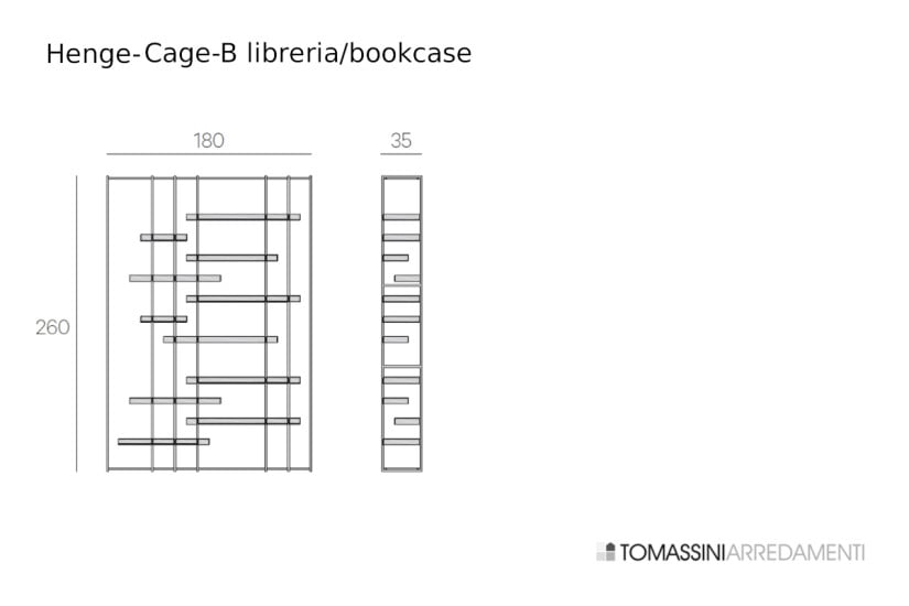 Cage-B Bookcase Henge - 7