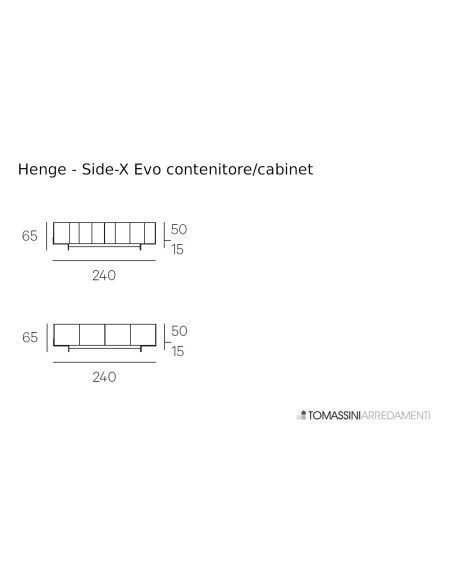 Contenitore Side X Evo Henge - 6