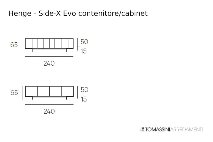 Contenitore Side X Evo Henge - 6
