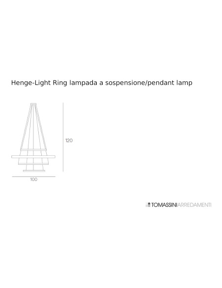 Light Ring Suspension Lamp Henge - 4