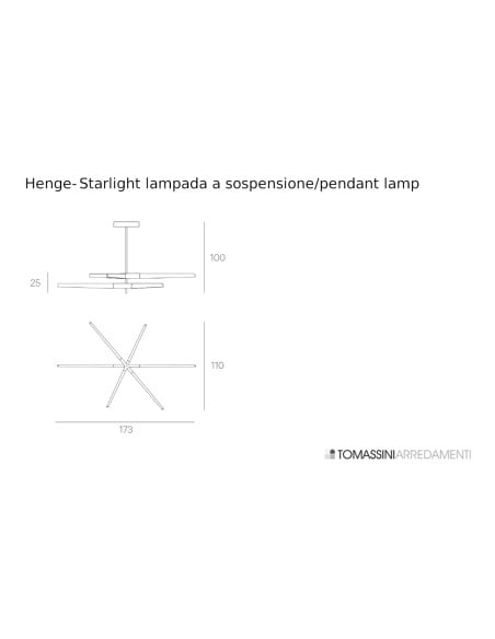 Starlight Suspension Lamp Henge - 7