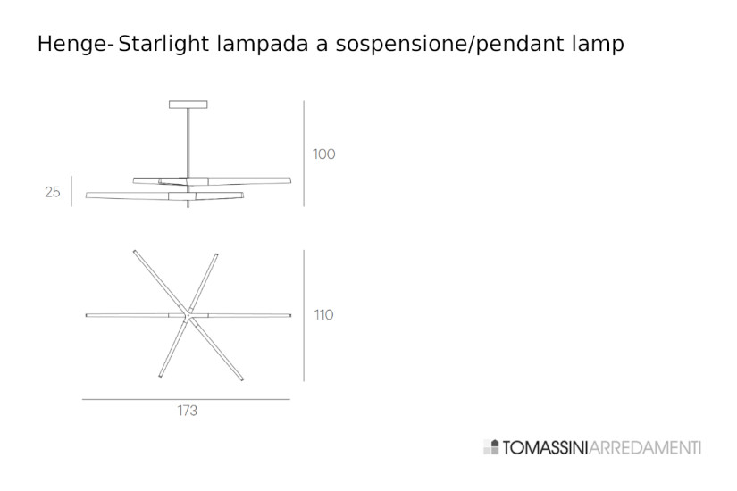 Lampada a Sospensione Starlight Henge - 7