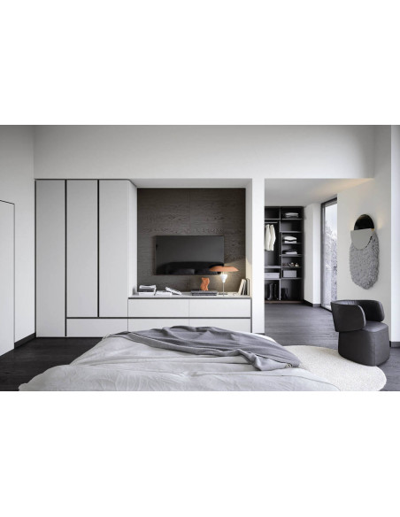 Armoire Gola portes battantes Novamobili - 1