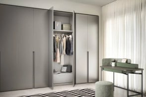 Unika Hinged Doors Wardrobe Novamobili - 1 2