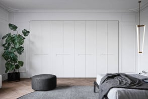 Liberty Hinged Doors Wardrobe Novamobili - 1