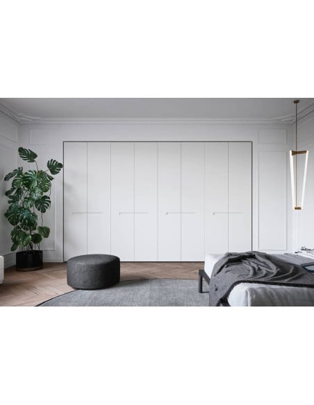 Liberty Hinged Doors Wardrobe Novamobili - 1